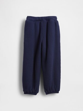 Pantalones deportivos térmicos con forro de sherpa para bebés y niños pequeños
