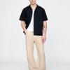 Pantalones holgados de espiga de lino y algodón de los años 90 Pantalones holgados de espiga de lino y algodón de los años 90