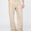 Pantalones holgados de espiga de lino y algodón de los años 90 Pantalones holgados de espiga de lino y algodón de los años 90