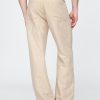 Pantalones holgados de espiga de lino y algodón de los años 90 Pantalones holgados de espiga de lino y algodón de los años 90