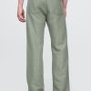 Pantalones holgados de espiga de lino y algodón de los años 90 Pantalones holgados de espiga de lino y algodón de los años 90