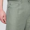 Pantalones holgados de espiga de lino y algodón de los años 90 Pantalones holgados de espiga de lino y algodón de los años 90