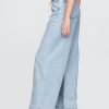 Pantalones holgados de mezclilla ultrasuave de tiro medio Pantalones holgados de mezclilla ultrasuave de tiro medio