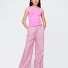 Pantalones holgados de popelina para niños
