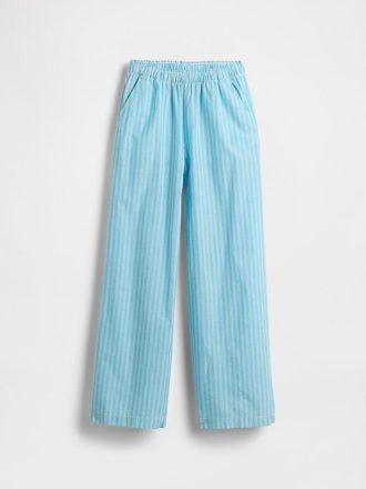 Pantalones holgados de popelina para niños