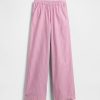 Pantalones holgados de popelina para niños