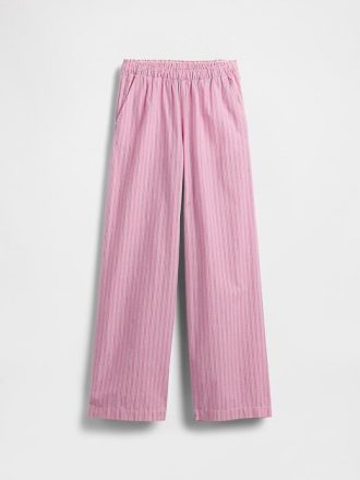 Pantalones holgados de popelina para niños