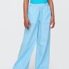 Pantalones holgados de popelina para niños