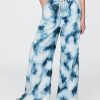 Pantalones holgados fáciles de teñir con efecto tie-dye de mezclilla ultrasuave para niños Pantalones holgados fáciles de teñir con efecto tie-dye de mezclilla ultrasuave para niños