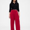 Pantalones plisados de tiro alto 365 Pantalones plisados de tiro alto 365