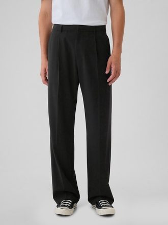 Pantalones plisados  relajados 365