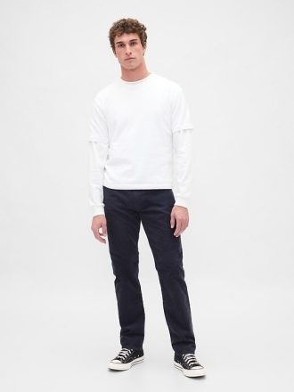 Pantalones rectos de pana