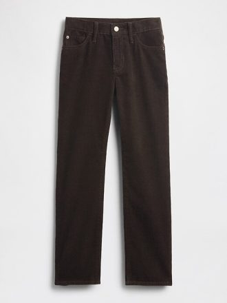 Pantalones rectos originales de pana para niños de los 90