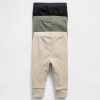Pantalones TinyRib favoritos para bebés (paquete de 3)