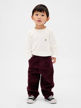 Pantalones tipo barril para bebés y niños pequeños