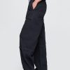 Pantalones utilitarios de tiro medio y cintura fácil