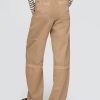 Pantalones utilitarios de tiro medio y cintura fácil