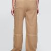 Pantalones utilitarios de tiro medio y cintura fácil