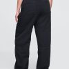 Pantalones utilitarios de tiro medio y cintura fácil