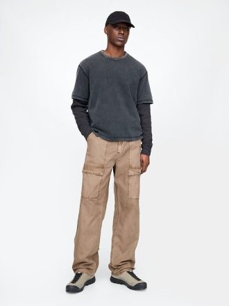 Pantalones utilitarios holgados