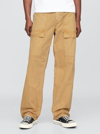 Pantalones utilitarios holgados