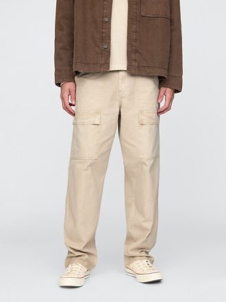 Pantalones utilitarios holgados