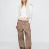 Pantalones utilitarios holgados