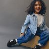 Pantalones vaqueros deportivos de paracaídas para bebés y niños pequeños Pantalones vaqueros deportivos de paracaídas para bebés y niños pequeños