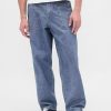 Pantalones vaqueros holgados de Chambray de peso pesado