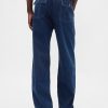 Pantalones vaqueros holgados de lona Pantalones vaqueros holgados de lona