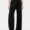 Pantalones vaqueros plisados ultrasuaves de tiro alto 365 Pantalones vaqueros plisados ultrasuaves de tiro alto 365