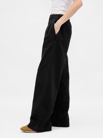 Pantalones vaqueros plisados  ultrasuaves de tiro alto 365