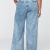 Pantalones vaqueros plisados ultrasuaves de tiro alto 365 Pantalones vaqueros plisados ultrasuaves de tiro alto 365