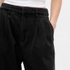 Pantalones vaqueros plisados ultrasuaves de tiro alto 365 Pantalones vaqueros plisados ultrasuaves de tiro alto 365