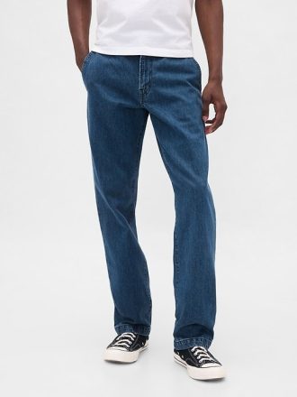 Pantalones vaqueros rectos relajados