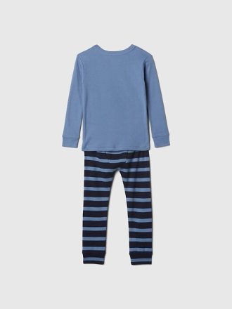 Pijama de algodón orgánico cepillado de Marvel para bebé y niño pequeño