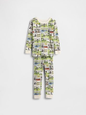 Pijama de algodón orgánico cepillado para bebés y niños pequeños de Gap × Disney