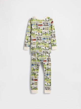 Pijama de algodón orgánico cepillado para bebés y niños pequeños de Gap × Disney