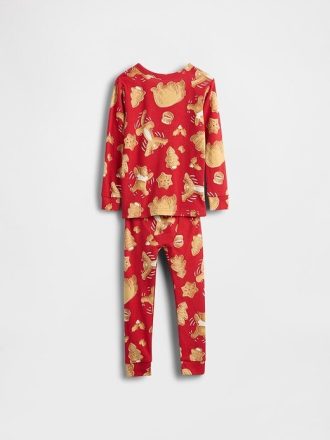 Pijama de algodón orgánico cepillado para bebés y niños pequeños de Gap × Disney