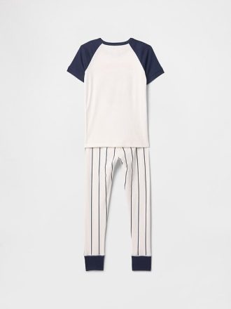 Pijama de algodón orgánico cepillado para niños Pijama de algodón orgánico cepillado para niños