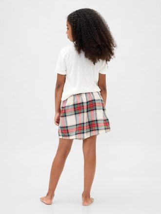 Pijama de franela reciclada para niños