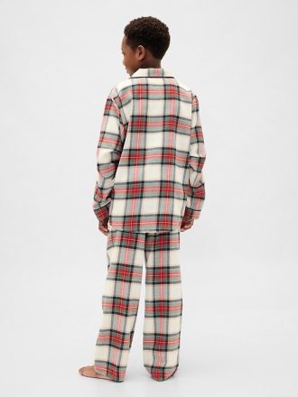 Pijama de franela reciclada para niños Pijama de franela reciclada para niños