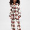 Pijama de franela reciclada para niños Pijama de franela reciclada para niños
