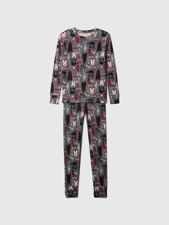 Pijama infantil de algodón orgánico cepillado de Star Wars