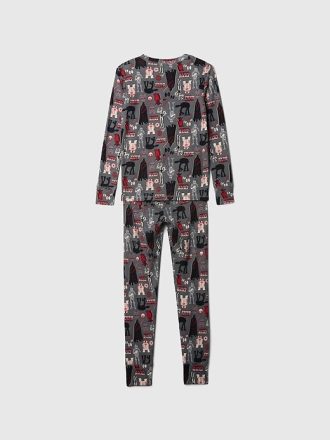 Pijama infantil de algodón orgánico cepillado de Star Wars