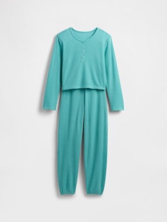 Pijama infantil de gofre reciclado