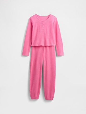 Pijama infantil de gofre reciclado
