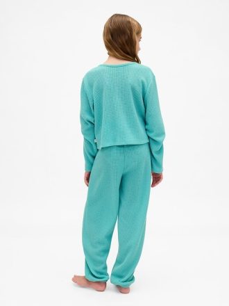 Pijama infantil de gofre reciclado