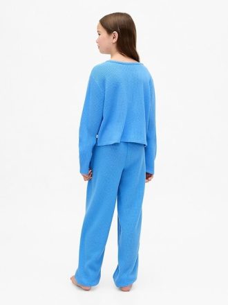 Pijama infantil de gofre reciclado
