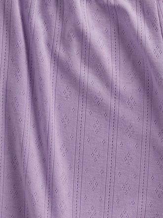 Pijama infantil de tirantes de punto pointelle reciclado